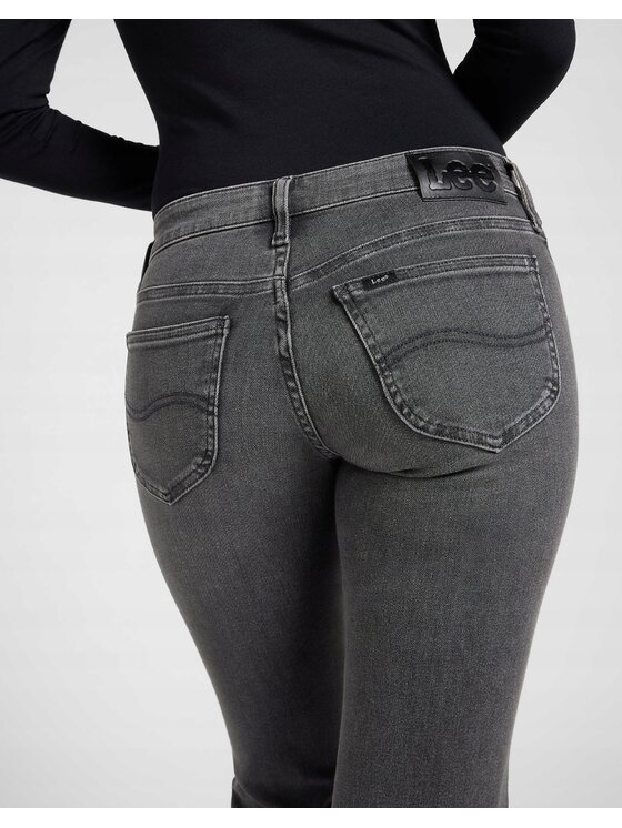 Lee Lee Jeansy Jessica Szary Bootcut Fit