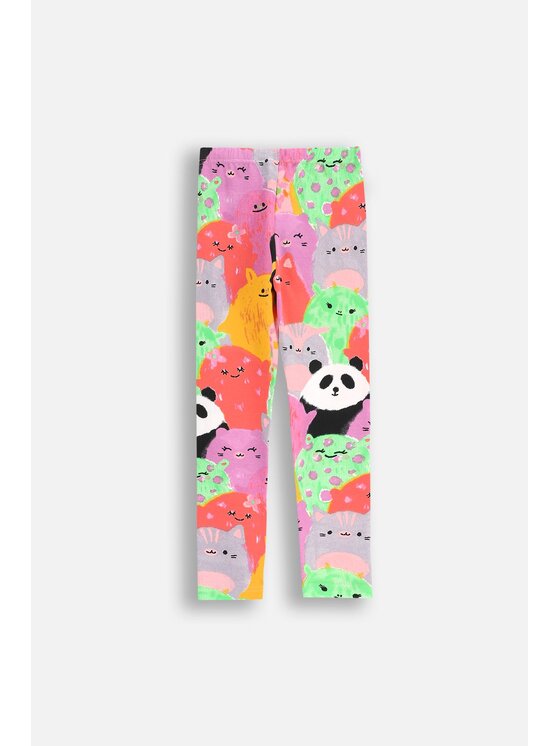Coccodrillo Coccodrillo Legginsy WC5122104RGK-022 Kolorowy