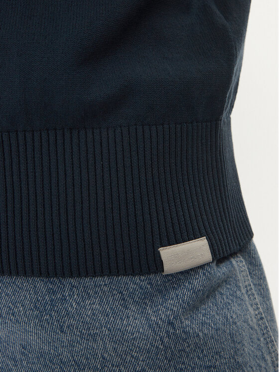 Jack&Jones Jack&Jones Džemper Collective 12251556 Tamnoplava Relaxed Fit