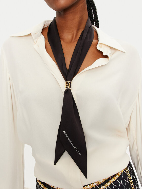 Elisabetta Franchi Elisabetta Franchi Särk CAT-96-47E3 Ekrüüvärv Regular Fit