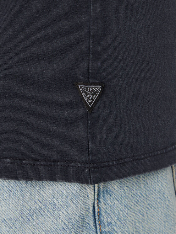 Guess Guess Футболка M6YI54 K4610 Cиній Regular Fit