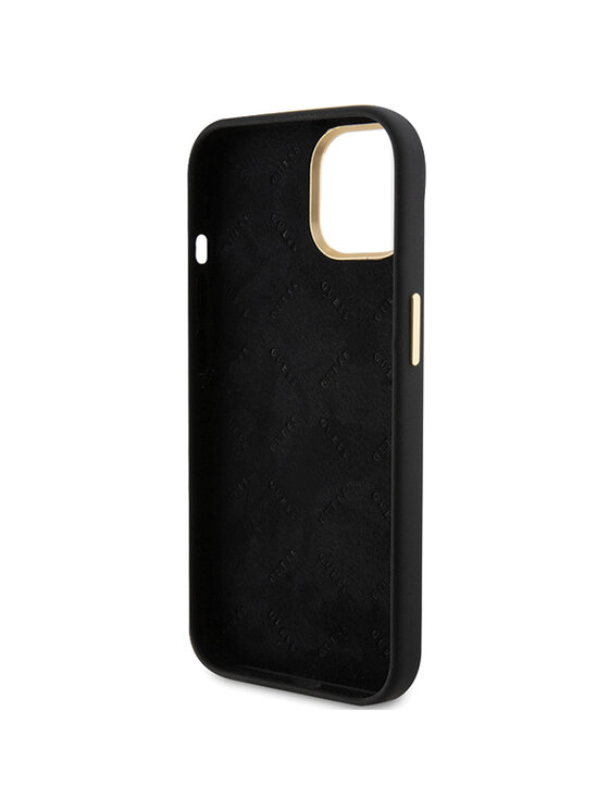 Guess Guess Etui na telefon iPhone 15 Pro Czarny