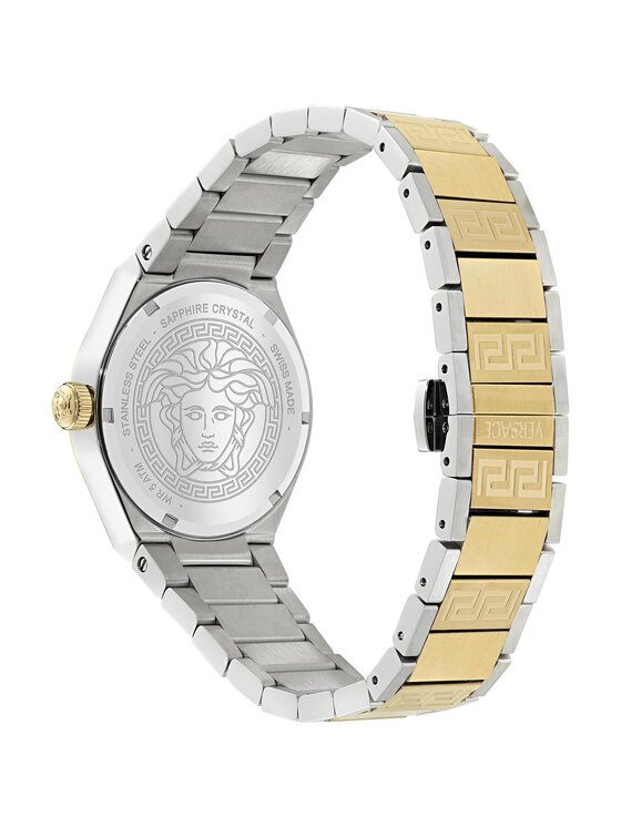 Versace Versace Zegarek VE5E00326 Srebrny
