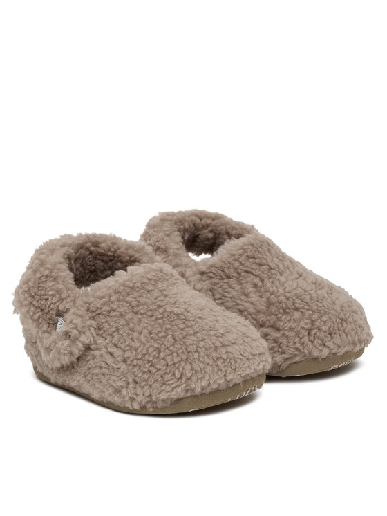 Crocs Crocs Kapcie Toddler Classic Cozzzy Slipper 210857 Beżowy