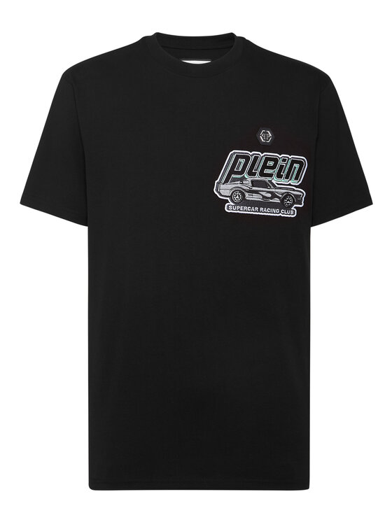 PHILIPP PLEIN PHILIPP PLEIN T-Shirt 21657 Czarny Regular Fit