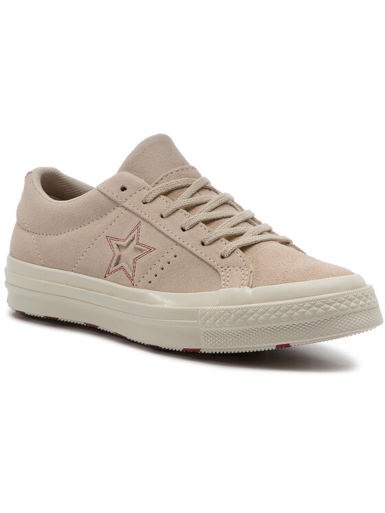 Converse Converse Sneakers aus Stoff One Star Ox 163189C Beige