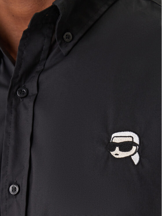 KARL LAGERFELD KARL LAGERFELD Košile 605912 561600 Černá Regular Fit