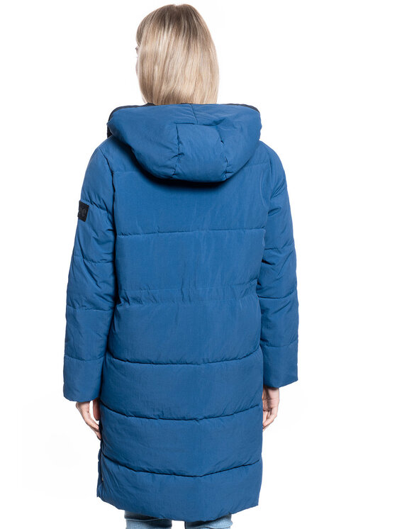 Lee Lee Giacca da donna LONG PUFFER Blu Regular Fit