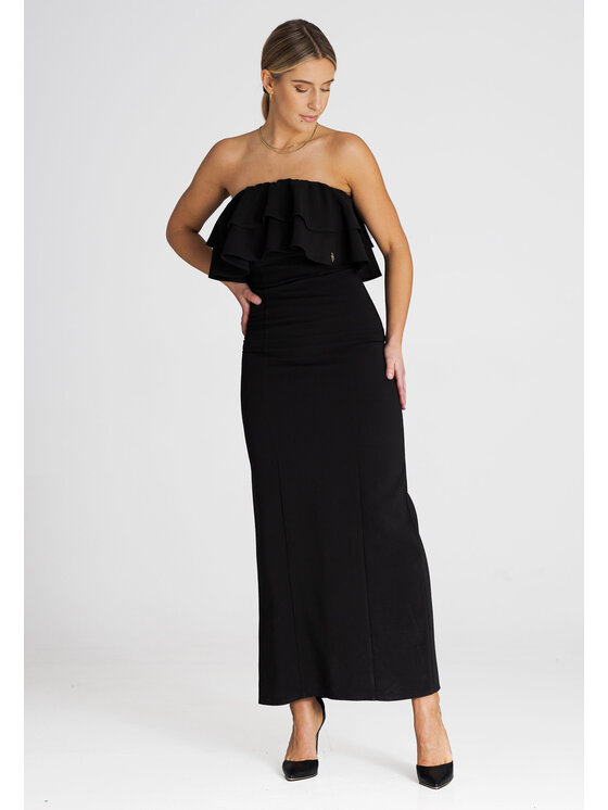 FIGL FIGL Abito da sera M987 Nero Regular Fit