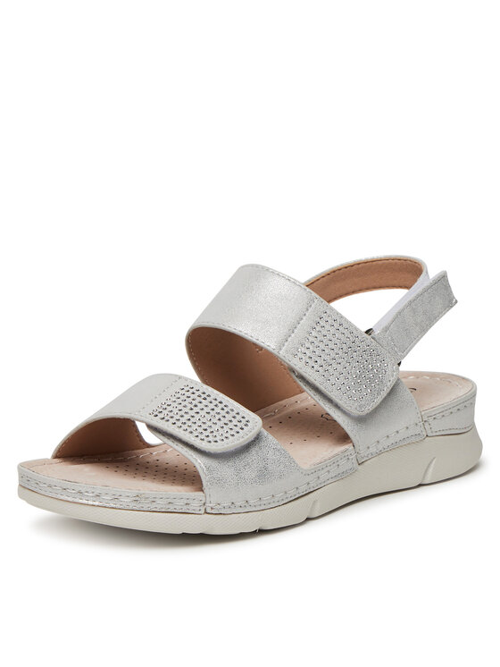 Clara Barson Clara Barson Σανδάλια WS040801-01 Ασημί