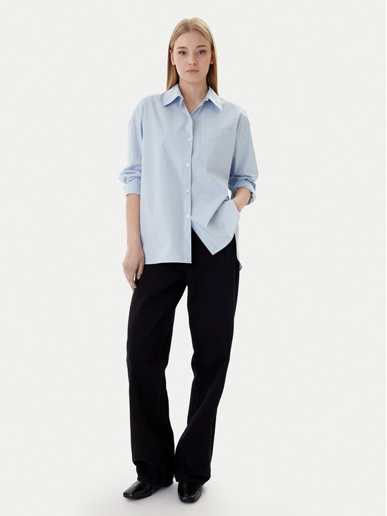 Calvin Klein Jeans Calvin Klein Jeans Koszula LV047C143G Szary Relaxed Fit