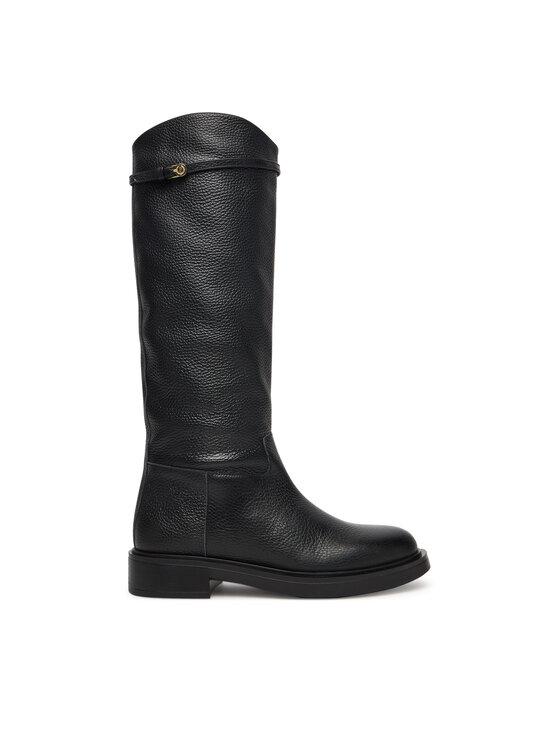 Pollini Oficerki SA26083G0NTD0000 Czarny