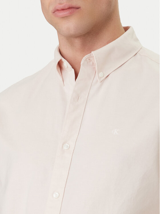 Calvin Klein Jeans Calvin Klein Jeans Camicia Oxford Classic LV140EM125 Arancione Regular Fit