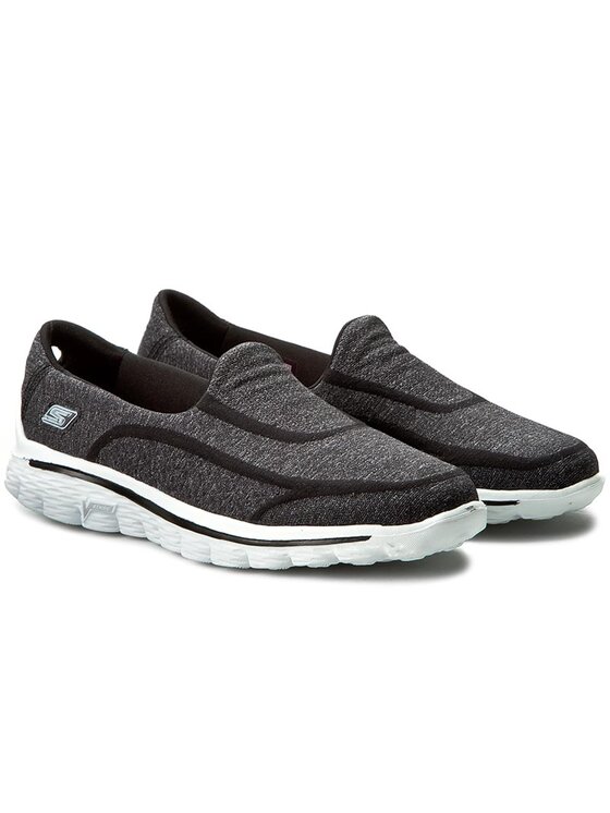 Skechers go walk 2 super sock black hotsell