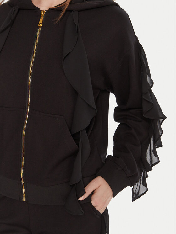 TWINSET TWINSET Mikina 252LI2NBB Černá Regular Fit
