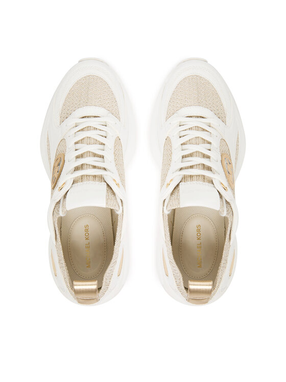 MICHAEL Michael Kors MICHAEL Michael Kors Sneakersy Zuma 43S5ZUFP3D Złoty