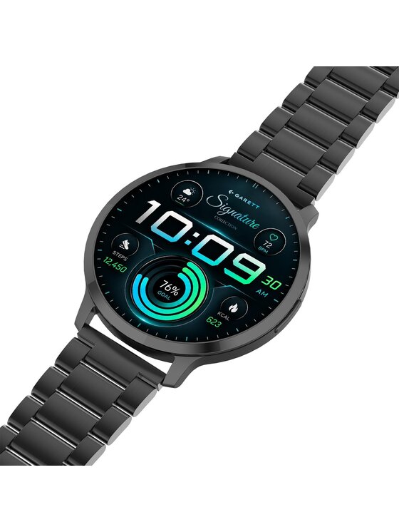Garett Garett Zegarek 5904238485156-PAY-BLACK Czarny