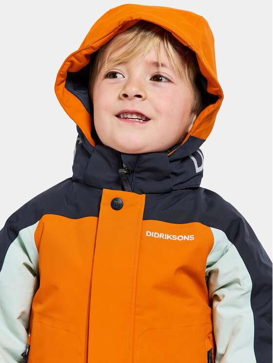 Didriksons Didriksons Zimska jakna Neptun 505472 Narančasta Regular Fit