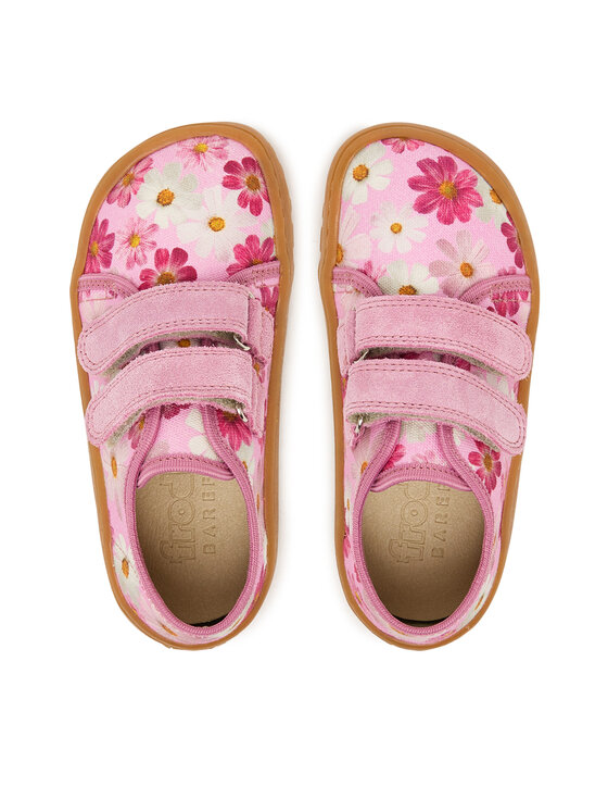 Froddo Froddo Papuci de casă Barefoot Canvas G1700440-9 S Roz