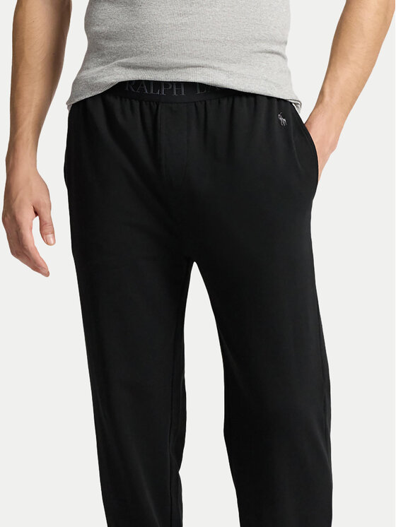 Polo Ralph Lauren Polo Ralph Lauren Піжамні штани 714962529007 Чорний Regular Fit