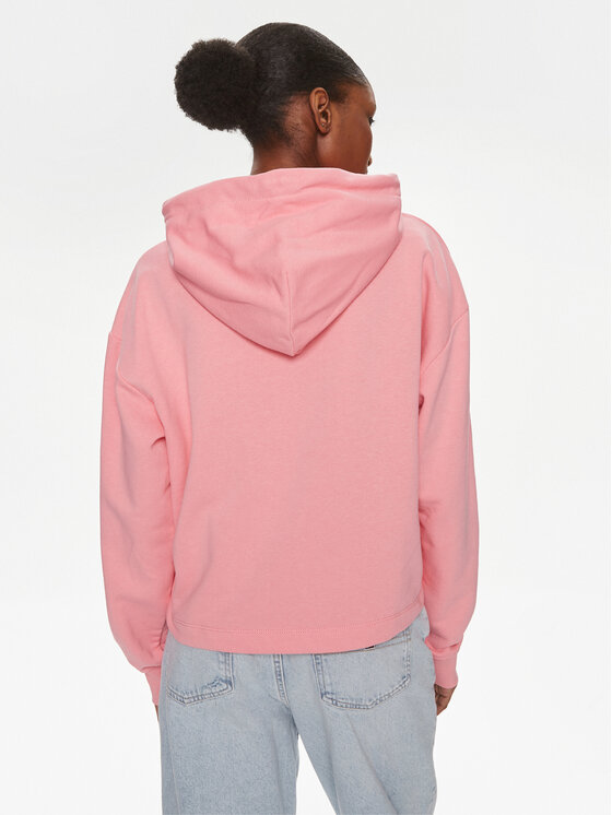 Tommy Jeans Tommy Jeans Μπλούζα Essential Logo DW0DW17797 Ροζ Relaxed Fit