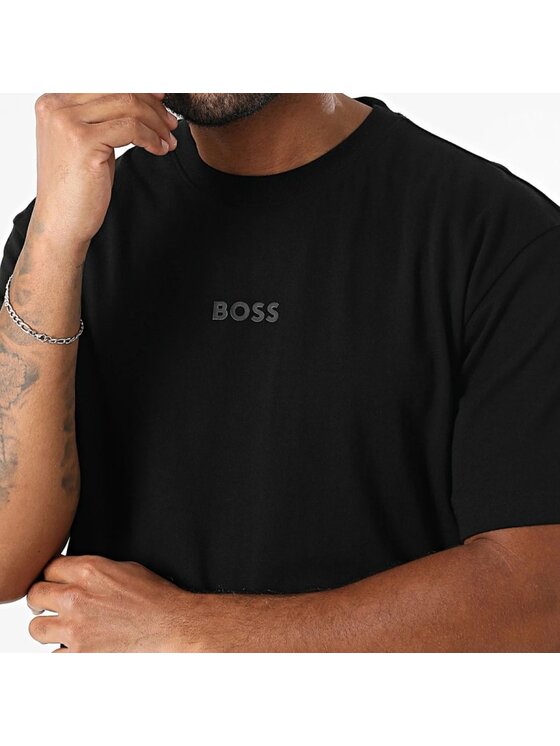 BOSS BOSS T-Shirt 50519368 Černá Oversize