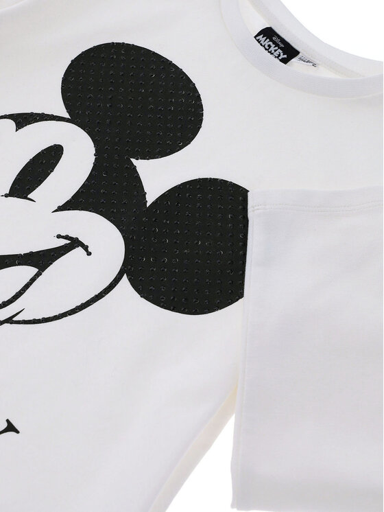 Original Marines Original Marines Bluză MICKEY MOUSE DCAV3521F Alb Regular Fit