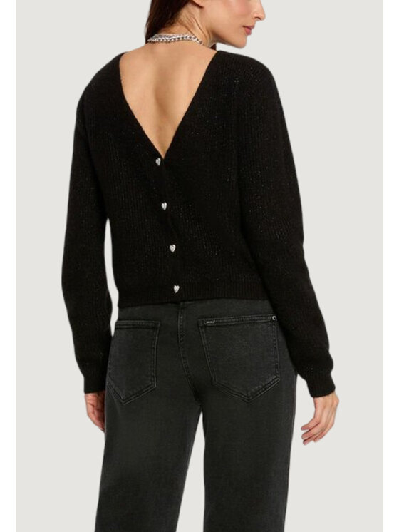 Morgan De Toi Morgan De Toi Cardigan 242-MIMO Nero Casual Fit