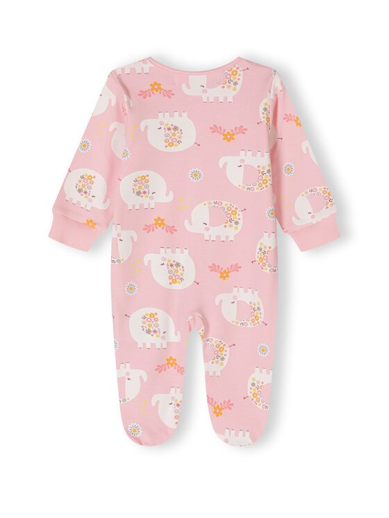 MINOTI MINOTI Pajac 24babypack5 Różowy Regular Fit