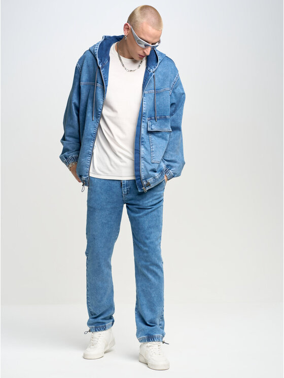 BIG STAR BIG STAR Jeansy WILLU_319_190 Niebieski Loose Fit
