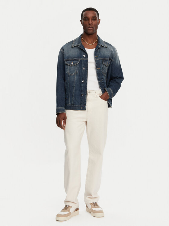 Dolce&Gabbana Dolce&Gabbana Kurtka jeansowa G9NL5D G8GW9 Niebieski Regular Fit