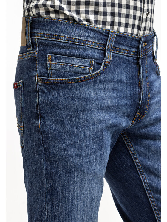 Mustang Mustang Jeansy OREGON TAPERED Niebieski Slim Fit