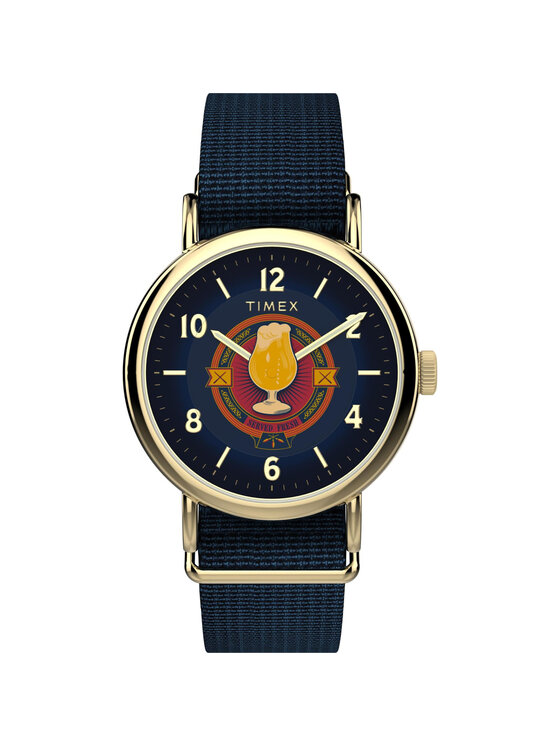 Timex Timex Hodinky TW2Y76100 Modrá
