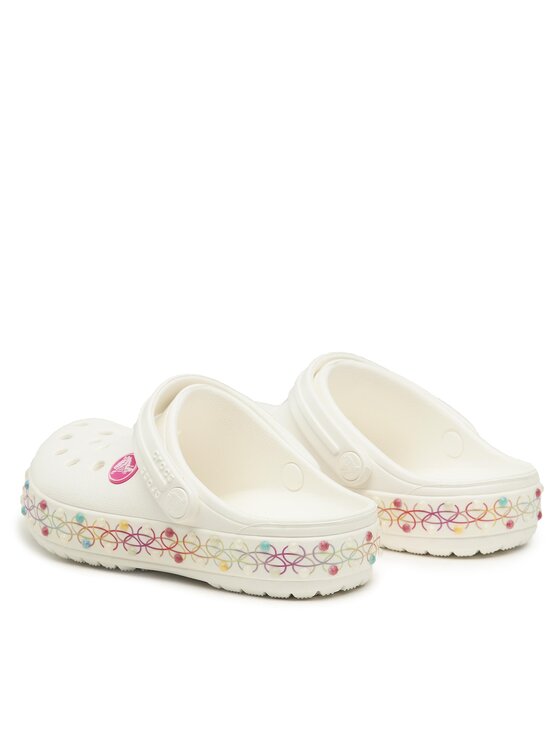 Crocs Crocs Klapki Crocband Stretch 208270 Biały