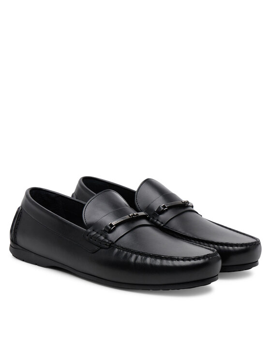 Calvin Klein Calvin Klein Мокасини Driver W/ Ny Bit Lth HM0HM01701 Чорний