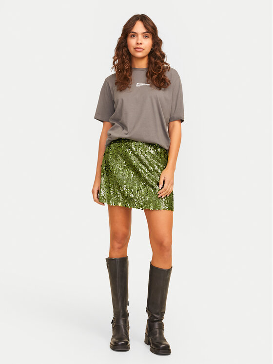 JJXX JJXX Minigonna Tara 12265330 Verde Regular Fit