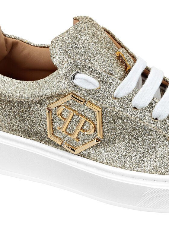 PHILIPP PLEIN PHILIPP PLEIN Sneakersy 28556 Złoty
