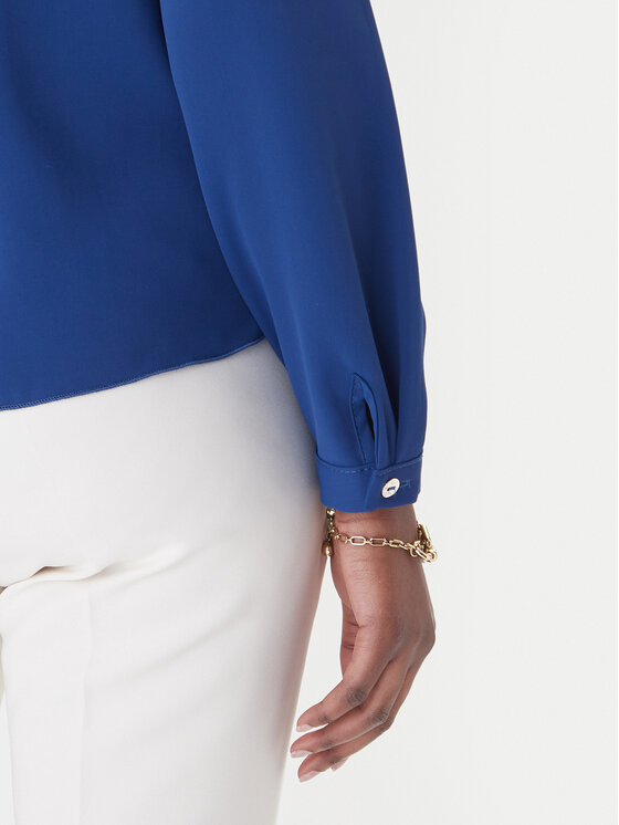 Rinascimento Rinascimento Μπλουζάκι CFC0127711003 Μπλε Slim Fit