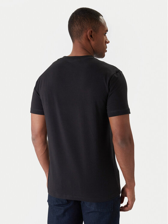 Tommy Hilfiger Tommy Hilfiger Футболка UM0UM03362 Чорний Regular Fit