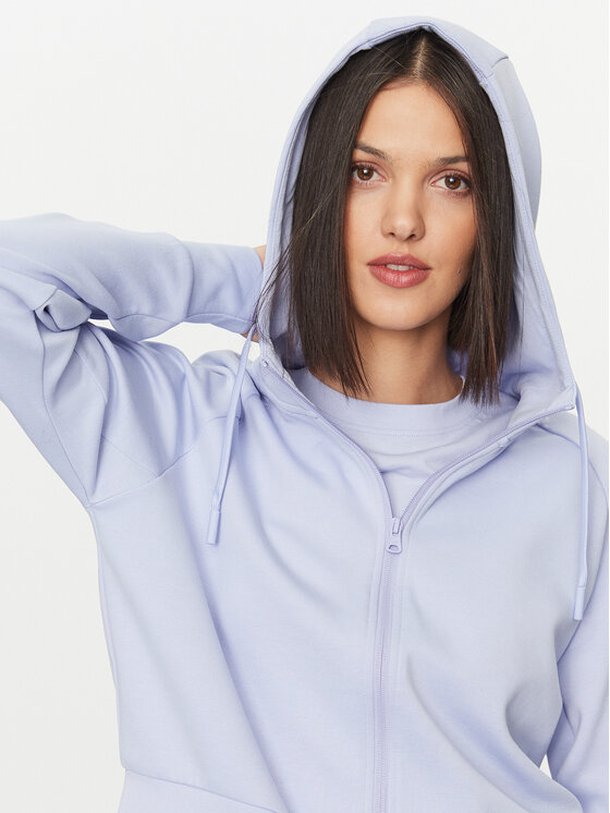 4F 4F Športna jopa 4FAW23TSWSF0766 Modra Regular Fit