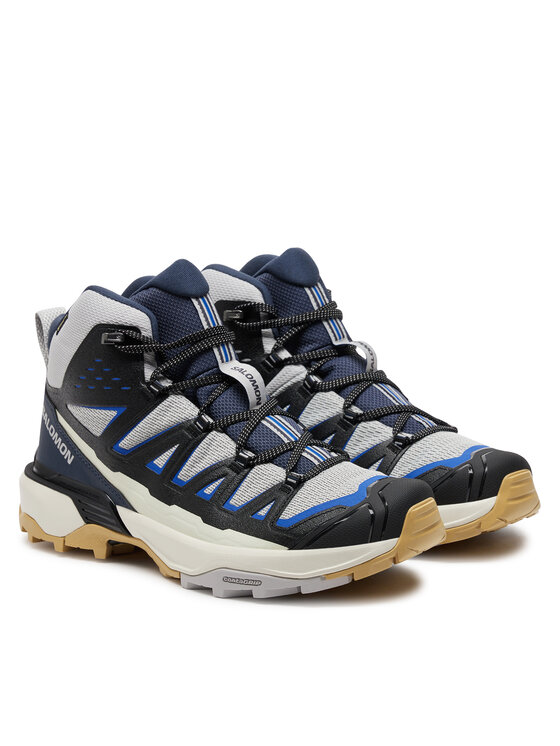 Salomon Salomon Trekking čevlji X Ultra 360 Edge Mid Gore-Tex L47698500 Siva