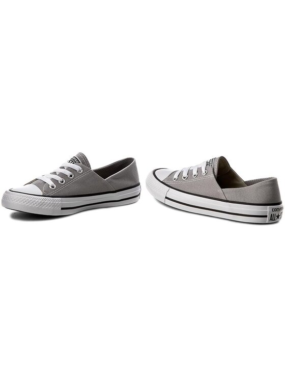 Converse Sneakers Ctash Coral Ox 555904C Gris Modivo