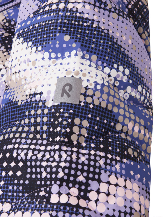 Reima Reima Pernata jakna Fossila 5100058C Ljubičasta Regular Fit