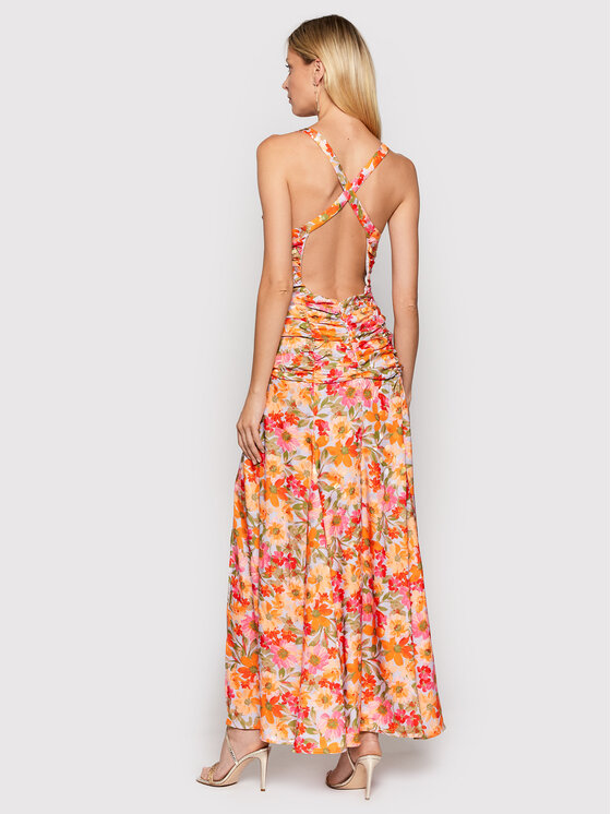 For Love & Lemons For Love & Lemons Sukienka letnia Willa CD2384 Kolorowy Slim Fit