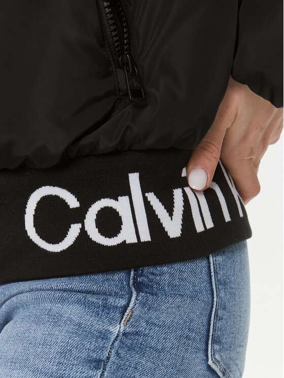 Calvin Klein Jeans Calvin Klein Jeans Μπουφάν χειμωνιάτικο J20J222334 Μαύρο Relaxed Fit