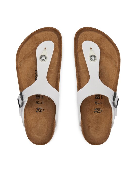Birkenstock Birkenstock Žabky Gizeh 745531 Bílá