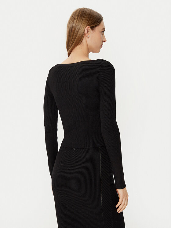 Guess Guess Cardigan W5RR08 Z2V62 Nero Regular Fit