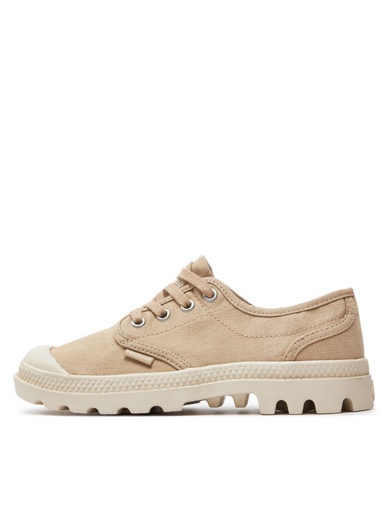 Palladium Palladium Tornacipő Pampa Oxford 92351-298-M Bézs