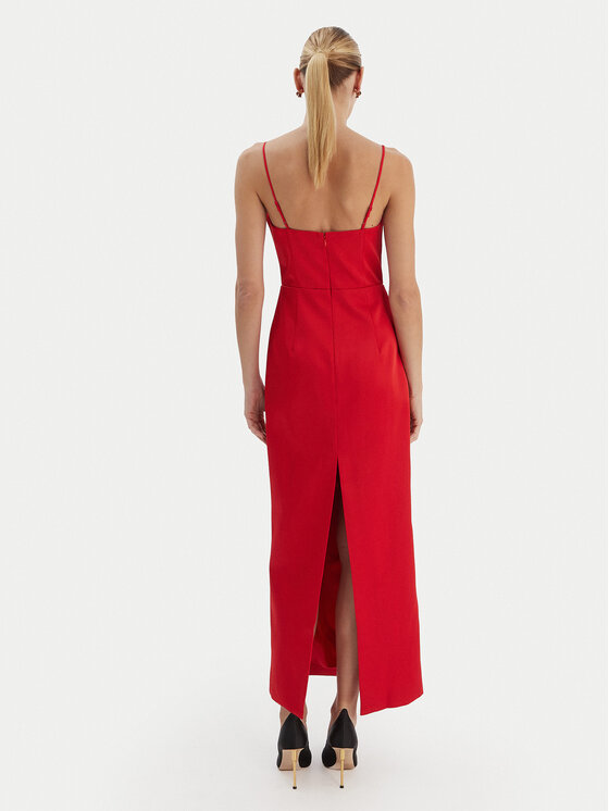 Bardot Bardot Estélyi ruha Lucille 60179DB Piros Slim Fit