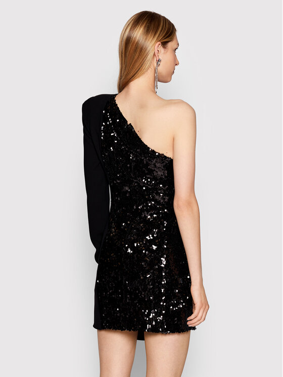 PINKO Pinko Kokteilinė suknelė Arancia 1N13HN 4575 Juoda Regular Fit